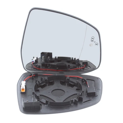 Wing Mirror Glass Ford Focus Mk3 Saloon 2011-2015 Blind Spot Heated Drivers Side