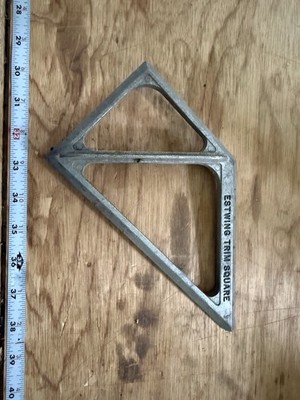 Vintage Estwing Trim Square No ETS Rockford, Ill USA