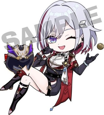 Free Shipping Honkai Star Rail Mini Sticker (Topaz) Doujin Goods Anonymous Shipp