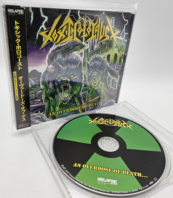 TOXIC HOLOCAUST An Overdose Of Death... Japan CD YSCY-1121 w/OBI Bonustrack 2008