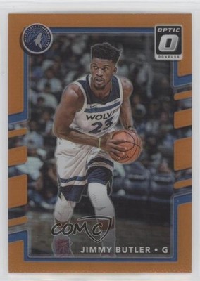 2017-18 Panini Donruss Optic Orange Prizm 5/199 Jimmy Butler #86 09ai