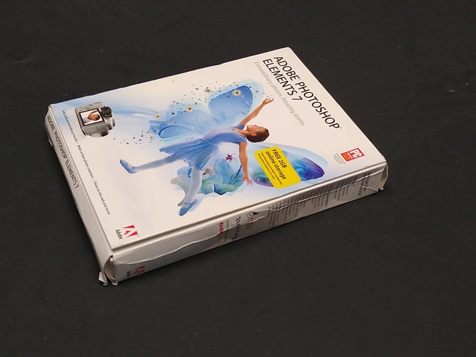 Photoshop Elements 7 Windows XP, Vista, Windows 7, 8, 10 PC w/ Serial Number - Image 2 of 3
