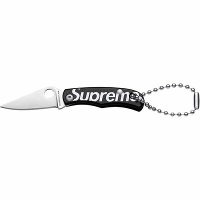 818944 Supreme Spyderco Bug Knife Black