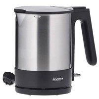 Severin Wasserkocher Wk 3409, 1,7 Liter, Edelstahl/Schwarz 1 Bis 32X Spare 20%