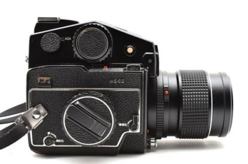 Lente Mamiya M645 nivel de ojo buscador de prisma Sekor C 80 mm f2,8 de JAPÓN Foto 3 de 4