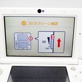 New Nintendo 3DS LL XL Pearl White Console Handheld System Japan Tested