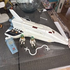 Vintage Fisher Price Alpha Probe 325 Space Shuttle  Toy Astronauts 1979