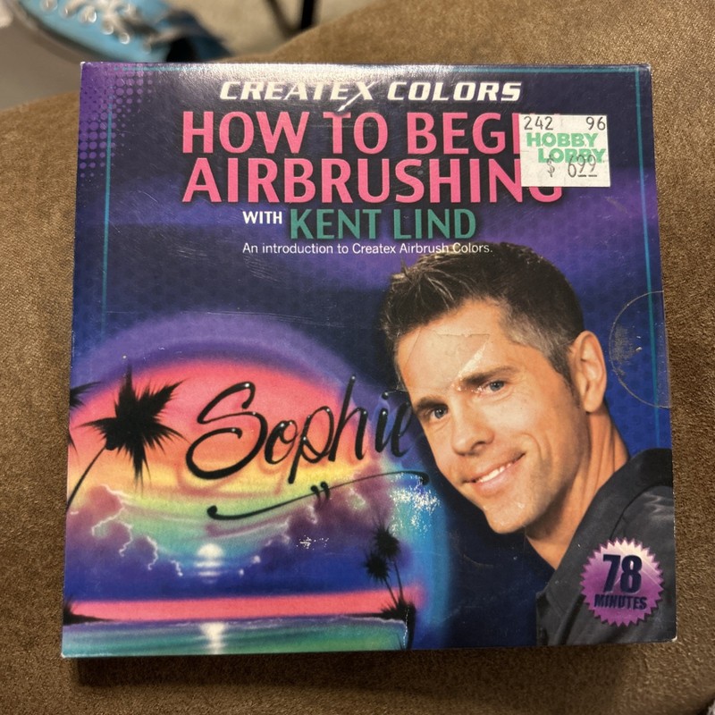Createx Colors How to Begin Airbrushing DVD Introduction Paint Craft 5917 - 00