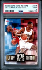 1996 HOOPS HEAD TO HEAD #HH7 ANTONIO MCDYESS/JERRY STACKHOUSE PSA 9