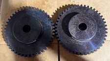 Lot of 2 Martin S645 Spur Gears 45T 6 DP 14.5° PA 1-1/4” Bore Steel NOS