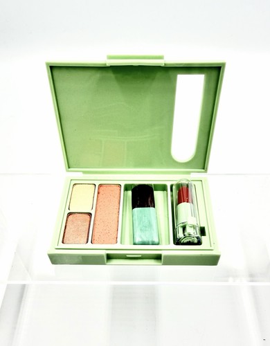CLINIQUE High Impact Shadow Duo HONEY BLUSH Blusher ROUGE Lipstick mini