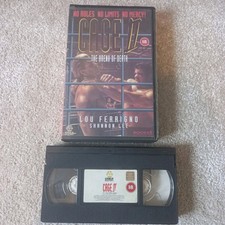 Cage 2 The Arena Of Death VHS Video Tape Lou Ferrigno 1995 Guild Home Video