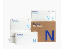 Coterie The Diaper Size Newborn - 6/7 training pants  Wipes Cases of Both