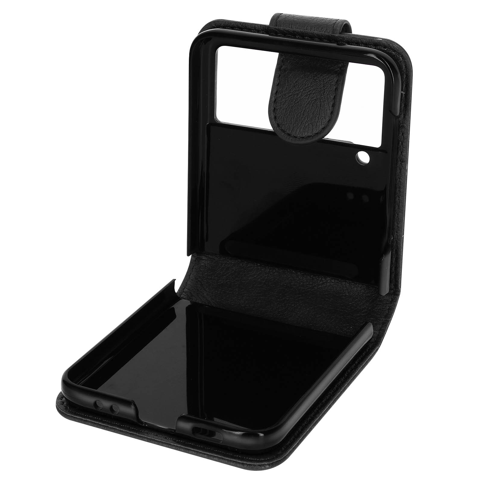 Coque Galaxy Z Flip3 étui noir idéal pour le bureau et les sorties