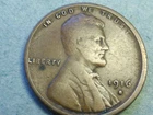 1916-S LINCOLN CENT GOOD