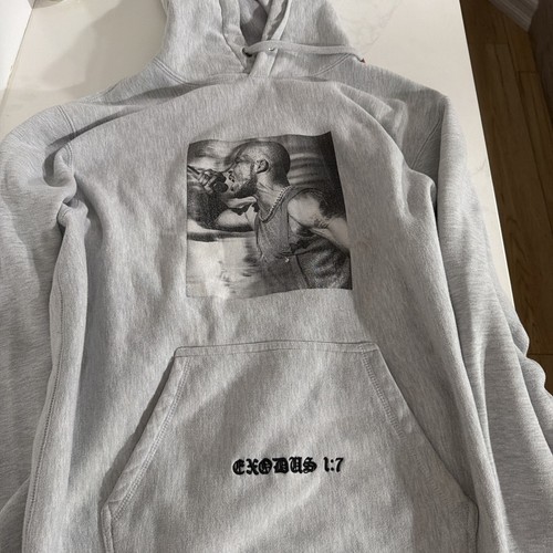 DMX Men's Hoodie Palace Rap & Hip Hop Exodus 1:7 Tribute Streetwear XL