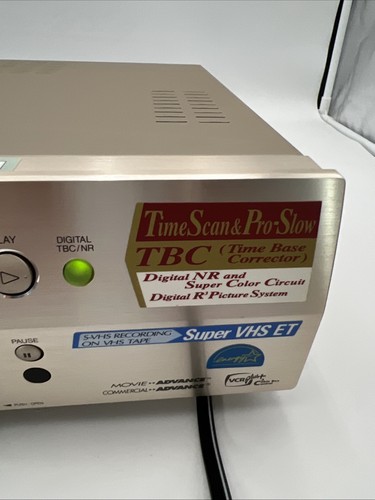 JVC HR-S9500U VCR S-VHS Super VHS S-Video Tested Working READ DESC.-SERVICED - Picture 6 of 16