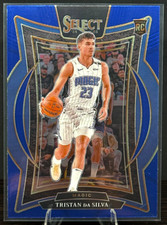 2024-25 Panini Select Tristan Da Silva Concourse Level #83 Blue RC Magic