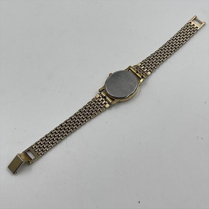 C836　セイコー　SEIKO　7321-6220　ゴールド レディース SEIKO 7321-6220 Water Resistant Stainless Steel Round Ladies