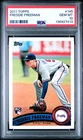 2011 TOPPS #145 FREDDIE FREEMAN ROOKIE RC PSA 10