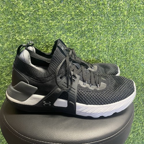Under Armour Project Rock 4 3023695-001 Mens US 11 Running Shoes Black Sneakers - Picture 2 of 7