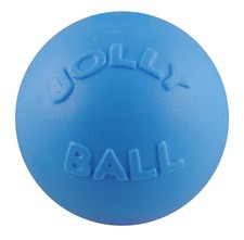 Bounce-n-Play Dog Toy Ball, 8 Inches/Large, Blueberry, Model: 2508 BB 