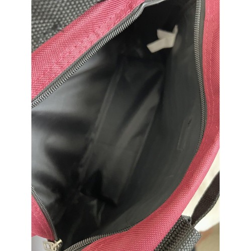 Tag carryon travel bag Small Shoulder Bag With Toiletries Bag Burgundy - Picture 6 of 6