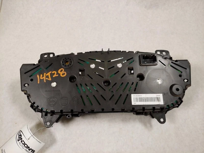 2014-2017 Fiat 500L Instrument Cluster OEM Speedometer 51953204 46K Miles Unit Foto 2 de 4