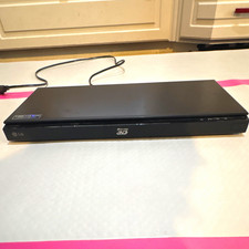 LG Blu-ray 3D Player Internet Media Streamer Black HDMI Ethernet Composite