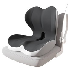 Seat Cushion for Office Chair, Car and Wheelchair Use, with Lumbar Support Pi...