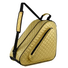 HEXIFUL Skate Bag for Ice Inline Roller  Quad Skates - Kids  Adults Yellow