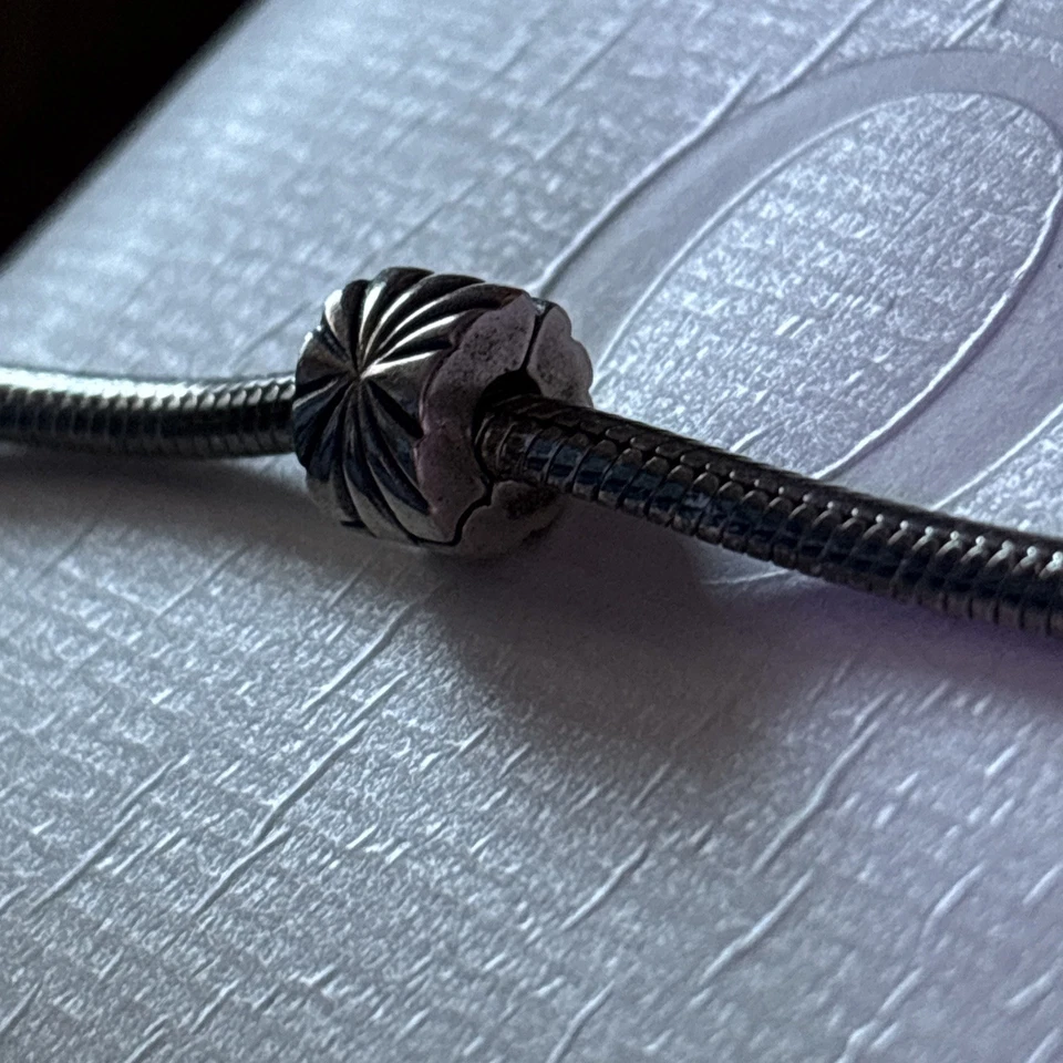 Authentic Pandora Sunburst Sterling Silver 790210 Clip Charm - Image 4 of 4