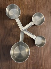 4 Stainless Steel Measuring Cups
