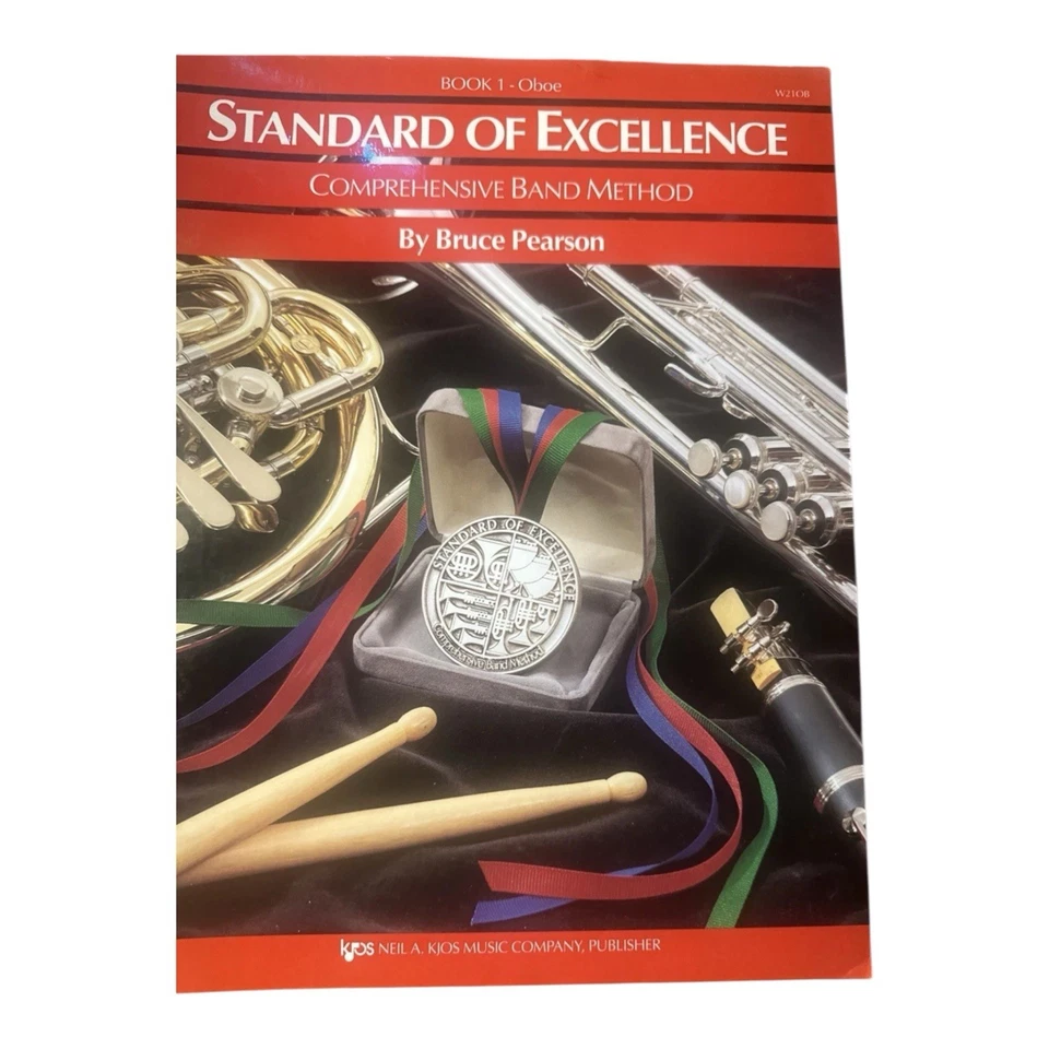 Lot of 4 Oboe Method Books Yamaha Kjos Heritage Belwin Band Lesson Vintage NOS - Image 3 of 4