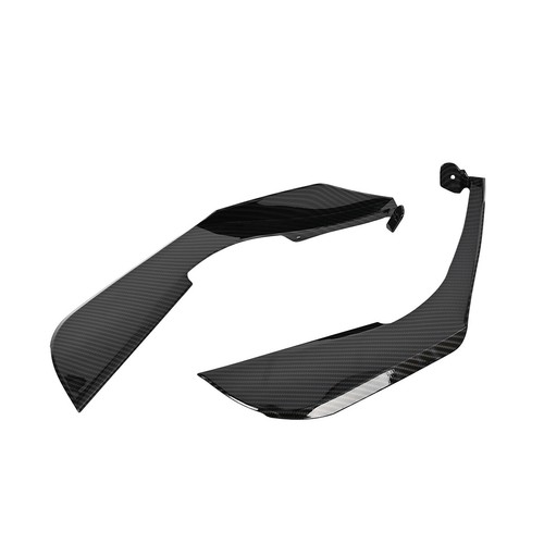 For Corvette C8 Z51 Stingray 2020-UP Front Bumper Side Canards Splitters Fins 2X - Picture 12 of 13