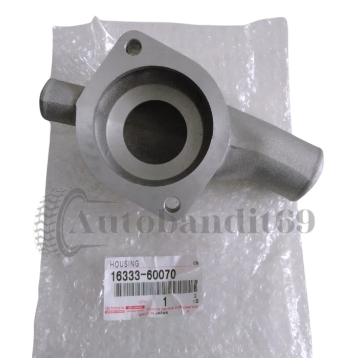 CARCASA TERMOSTATO TOYOTA LAND CRUISER 1968-1979 16333-60070 FJ40 FJ43 FJ45 FJ55 Foto 2 de 4