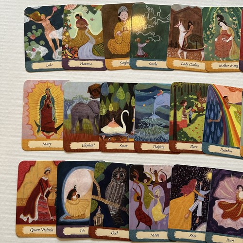 The Mothers Wisdom PARTIAL Deck 42 Cards Oracle Deck Tarot Divination Goddess - Picture 3 of 11