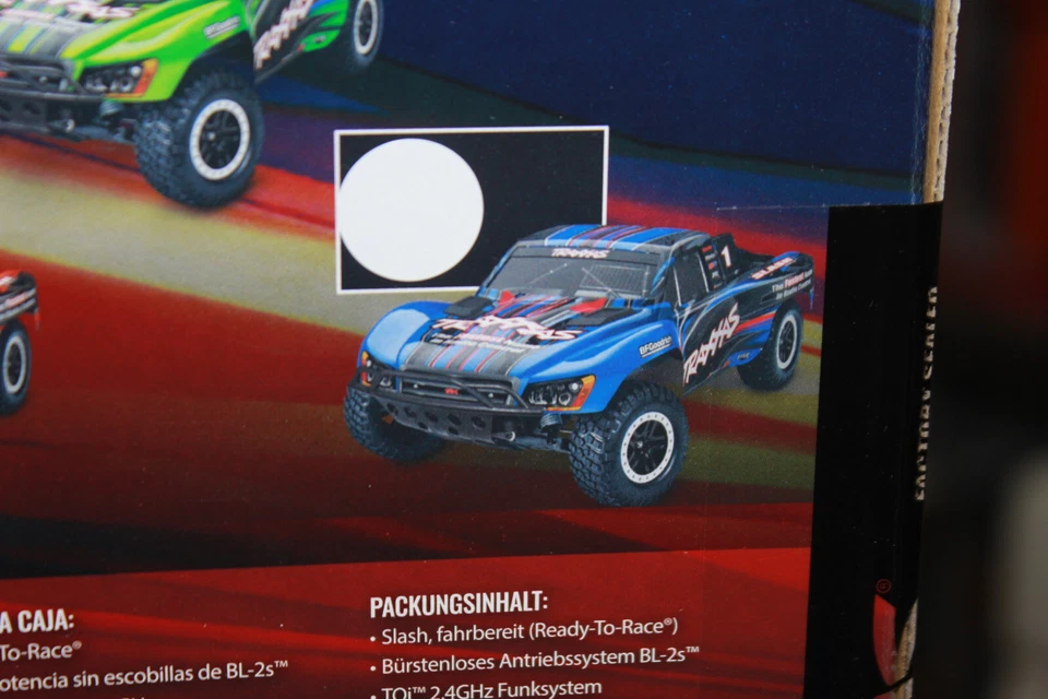 Traxxas TRX 58134-4 Slash BLAU Brushless 2WD 1/10 Short Course Truck Clipless - Bild 4 von 4
