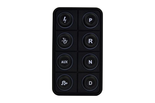 AEM EV 8 Programmable Button Pad For Use With VCU200 Or VCU300 - Picture 7 of 12