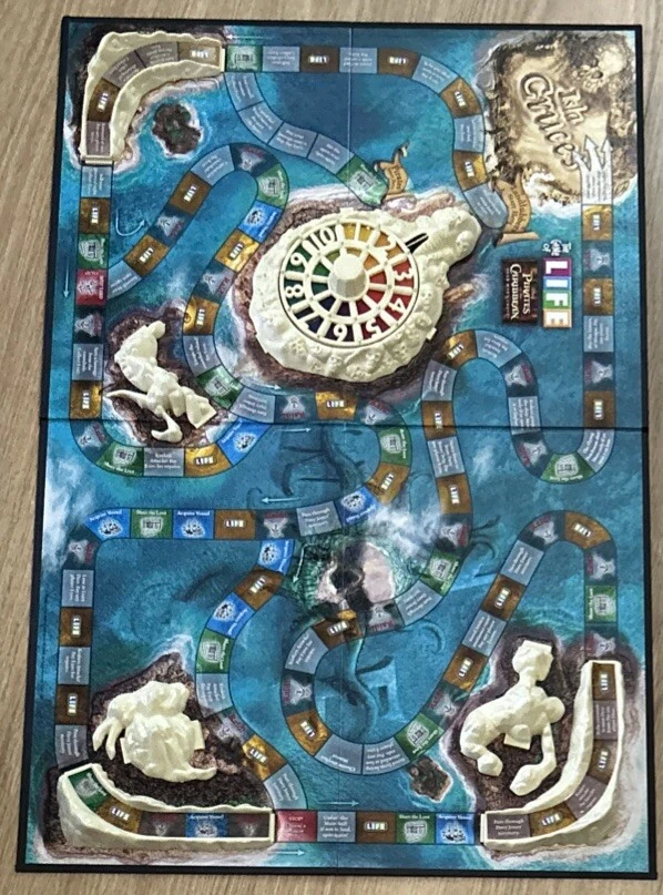 **100% COMPLETE** The Game Of Life Pirates Of The Caribbean Vintage Hasbro VGC - Image 3 of 4