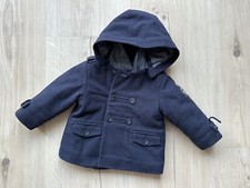Jacke Mantel von Jacadi Größe 18M dunkelblau