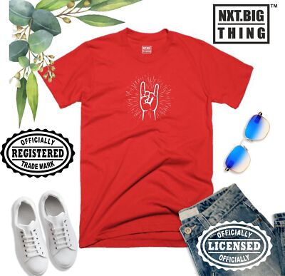 Rock On T Shirt Rock Clothing Rock n Roll Music Hip Hop Heavy Metal Fans Men Top