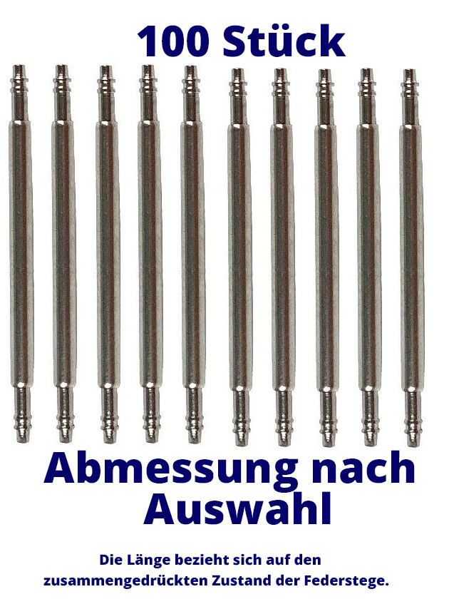 Kaufland Federstifte FÃ¼r Uhren Federstege Edelstahl Federstifte