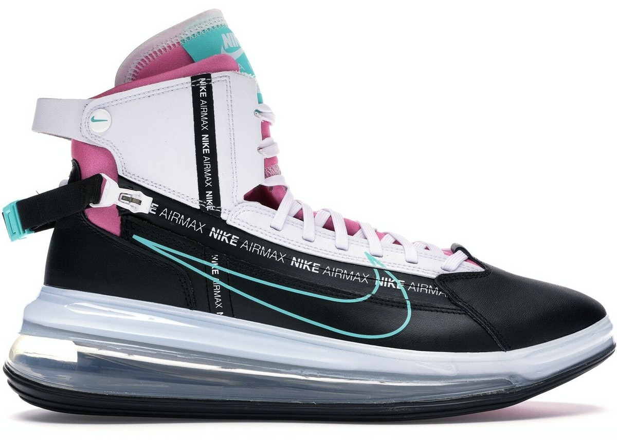 Sale! 話沸騰!! 残少! AIR MAX 720 SATRN 'SOUTH BEACH' NIKE AIR MAX 720 SATURN MIAMI SOUTH BEACH sz 9 BLACK WHITE