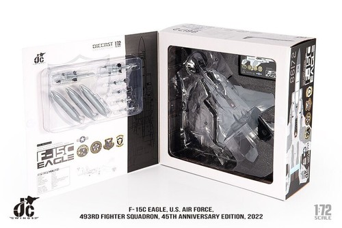 1:72 26CM JC Wings F-15C Eagle US Air Force 193RD Fighter Squadron Diecast Model - Picture 18 of 19