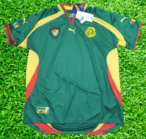 Cameroon Soccer Jersey Football Shirt 100% Original Size XL 2000