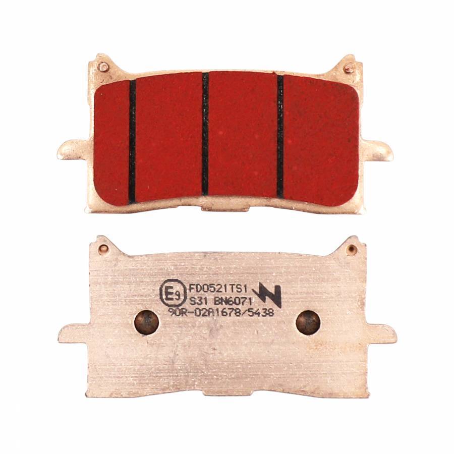 Plaquette de frein Newfren avant pour moto Honda CB 125 R et Africa Twin 1000 de couleur noire