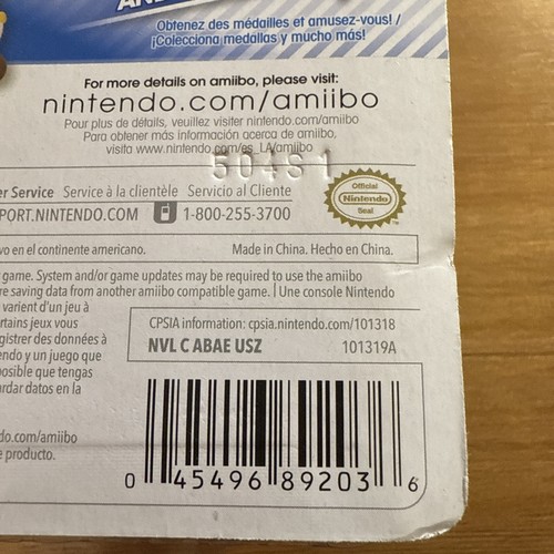 Nintendo Amiibo Super Mario - Toad (First Print) - Picture 4 of 4
