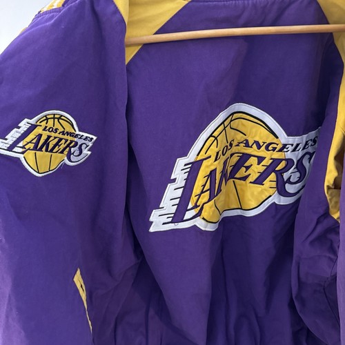 VTG NBA Hardwood Classics MPLS Lakers G-III Satin Reversible Jacket 2X - Picture 3 of 10