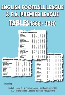 English Football League F A Premier League Tables 1888 2020 Statistics Book 9781862234246 Ebay